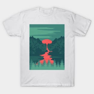 Crimson Horizon T-Shirt